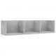 Sonata CD стенен рафт, бетонно сив, 75x18x18 см, ПДЧ Sonata CD стенен рафт, бетонно сив, 75x18x18 см, ПДЧ