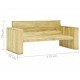 Sonata Градинска пейка, 179 см, импрегнирана борова дървесина