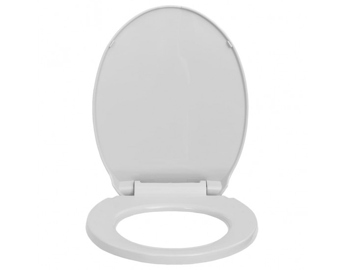 Sonata Тоалетна седалка плавно спускане бързо освобождаване светлосива