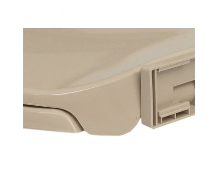 Sonata Тоалетна седалка с плавно затваряне, бежова, овална