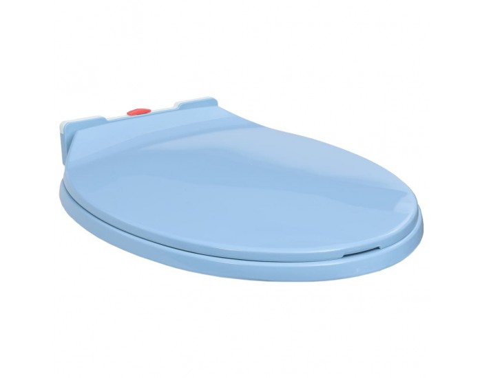 Sonata Тоалетна седалка плавно спускане бързо освобождаване синя овал
