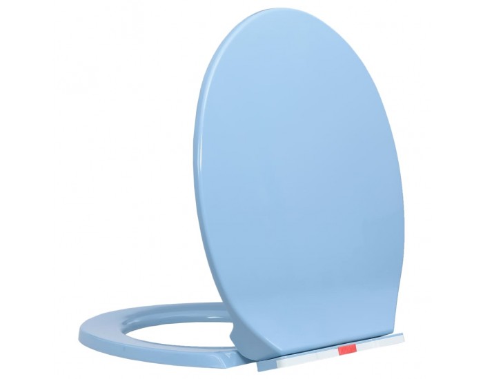 Sonata Тоалетна седалка плавно спускане бързо освобождаване синя овал