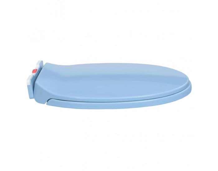 Sonata Тоалетна седалка плавно спускане бързо освобождаване синя овал