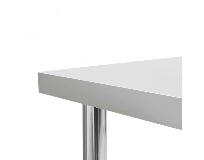 Sonata Кухненска работна маса, 120x60x85 см, неръждаема стомана