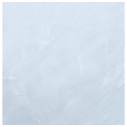 Sonata Самозалепващи подови дъски, 5,11 м², PVC, бял мрамор - Дневна