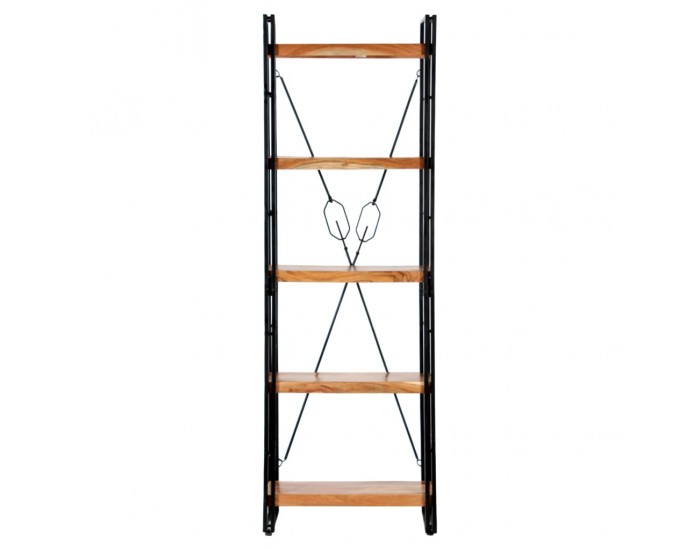 Sonata Библиотека с 5 рафта, 60x30x180 см, акация масив