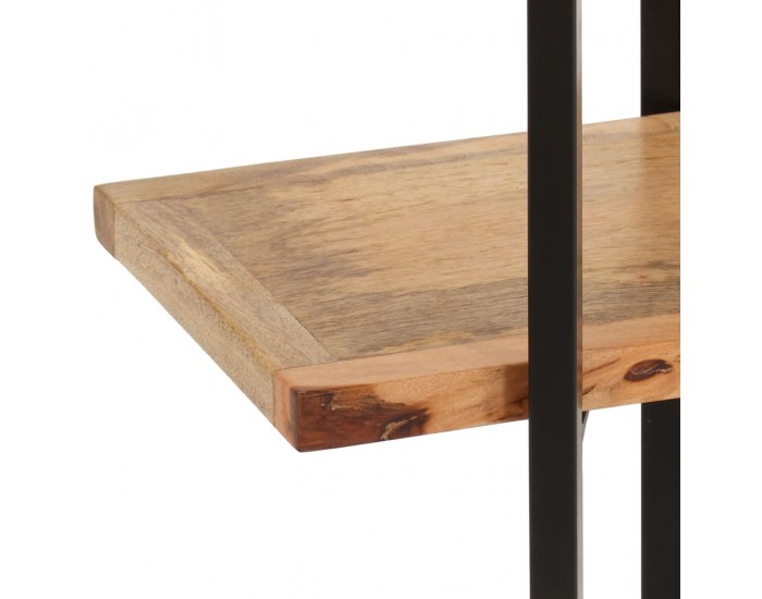 Sonata Библиотека с 4 нива, 160x35x160 см, манго масив