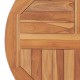 Sonata Плот за маса, тиково дърво масив, кръгъл, 2,5 см, 60 см