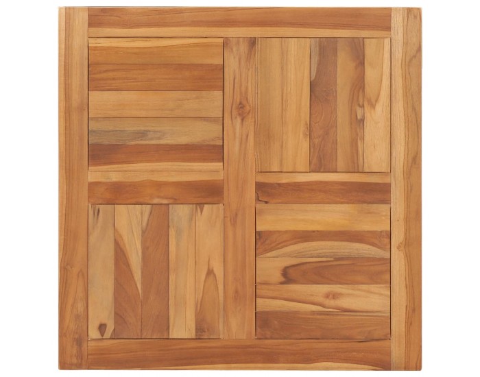 Sonata Плот за маса, тиково дърво масив, 70x70x2,5 см Sonata Плот за маса, тиково дърво масив, 70x70x2,5 см