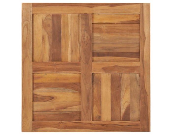 Sonata Плот за маса, тиково дърво масив, 70x70x2,5 см Sonata Плот за маса, тиково дърво масив, 70x70x2,5 см