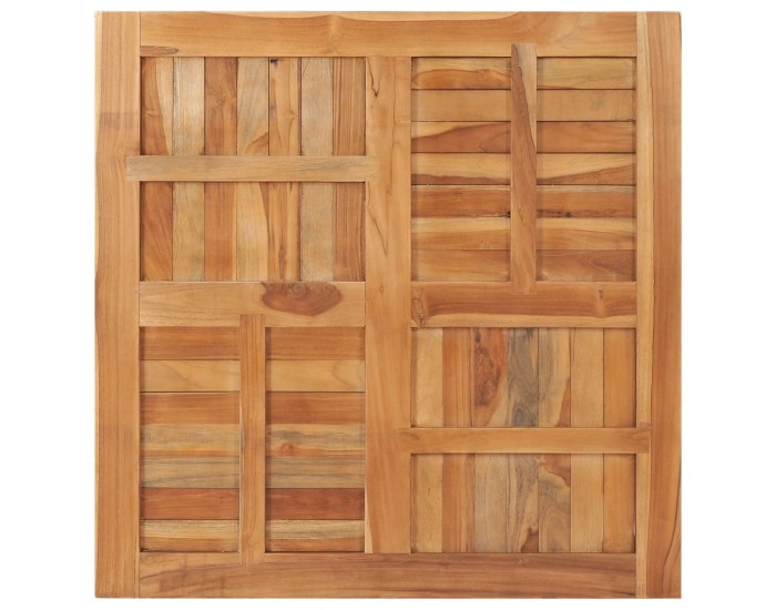 Sonata Плот за маса, тиково дърво масив, квадратен, 90x90x2,5 см Sonata Плот за маса, тиково дърво масив, квадратен, 90x90x2,5 см