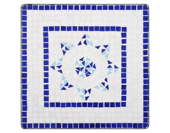 Sonata Бистро комплект мозайка 3 части керамика синьо и бяло