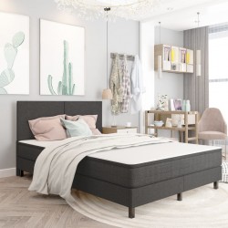 Sonata Рамка за легло, сива, текстил, 160x200 см - Тапицирани легла
