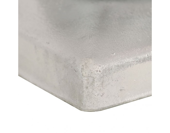 Sonata Капаци за стълбове, 6 бр, глобус, поцинкован метал, 71x71 мм