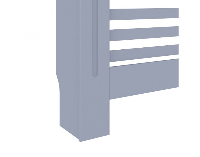 Sonata Параван за радиатор, антрацит, 172x19x81 см, МДФ