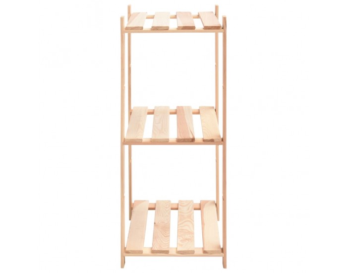Sonata 3-етажни стелажи, 5 бр, 60x38x90 см, бор масив, 150 кг Sonata 3-етажни стелажи, 5 бр, 60x38x90 см, бор масив, 150 кг