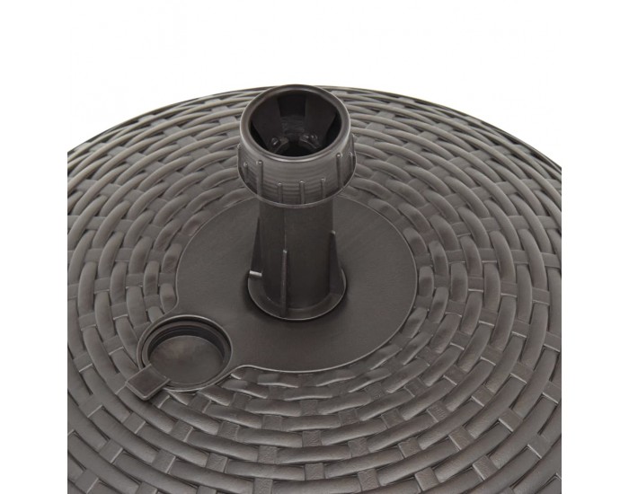 Sonata Основа за чадър, за пясък/вода, 20 л, кафява, пластмаса