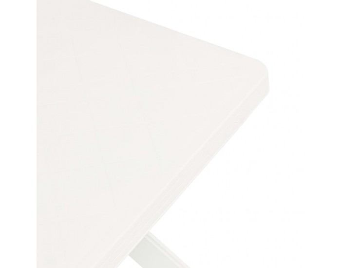 Sonata Бистро маса, бяла, 70x70x72 см, пластмаса