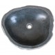 Sonata Овална мивка от речен камък, 38-45 см
