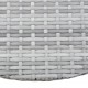 Sonata Балконска маса, сива, 60x60x50 см, полиратан