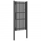 Sonata Градинска порта за ограда, стомана, 1x2,5 м, антрацит