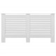Sonata Паравани за радиатори, 2 бр, бели, 152x19x81,5 см, МДФ
