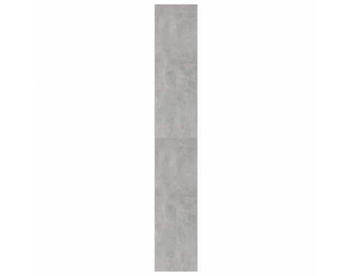 Sonata Библиотека, бетонно сива, 40x30x189 см, ПДЧ