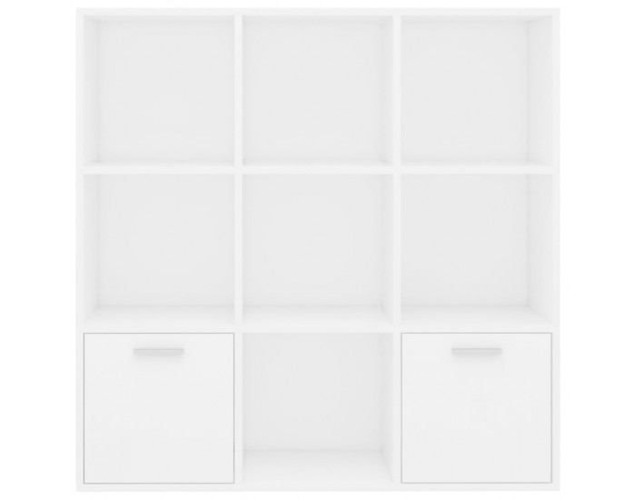 Sonata Библиотека, бяла, 98x30x98 см, ПДЧ