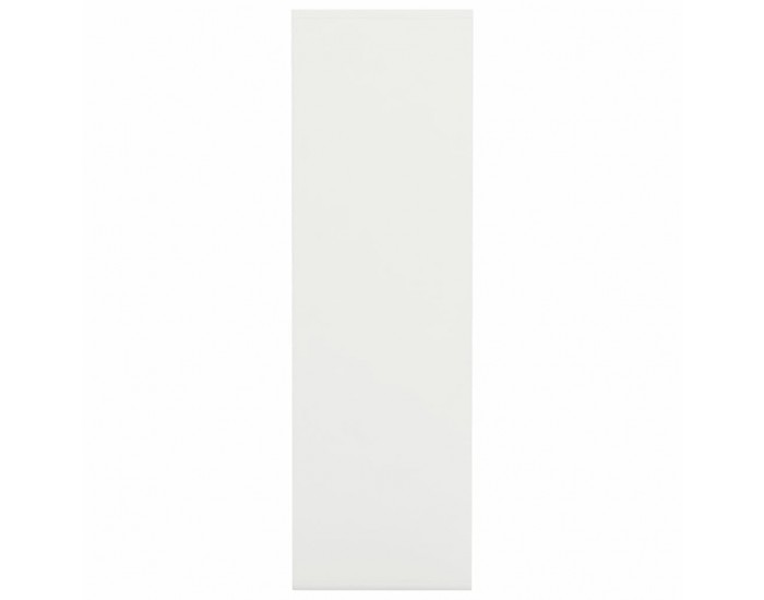 Sonata Шкаф библиотека, бял гланц, 98x30x98 см, ПДЧ