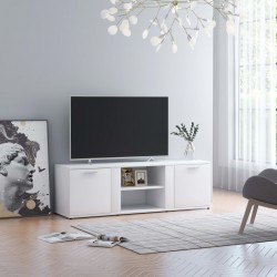 Sonata ТВ шкаф, бял, 120x34x37 см, ПДЧ - ТВ шкафове