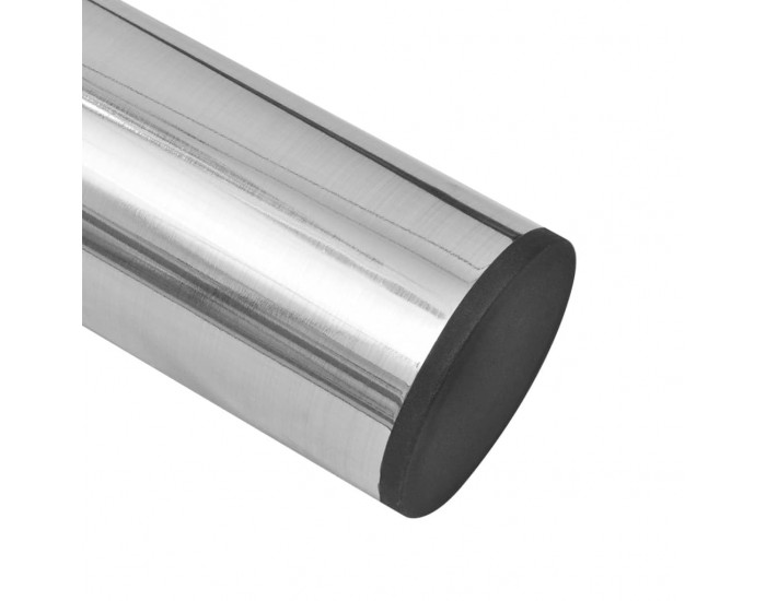 Sonata Телескопични крака за маса, 4 бр, матиран никел, 710 мм-1100 мм