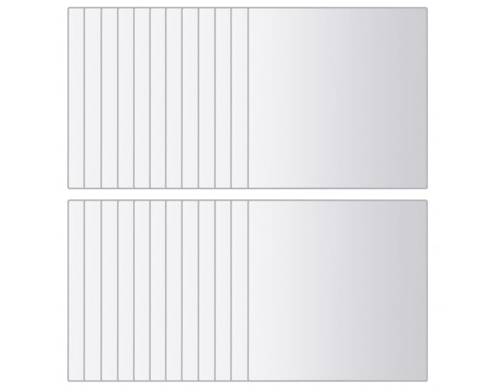 Sonata Огледални плочки, 48 бр, квадратно стъкло