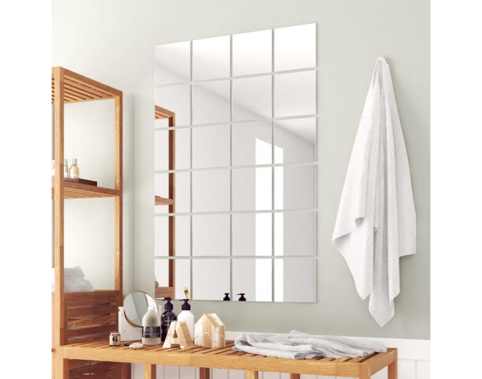 Sonata Огледални плочки, 48 бр, квадратно стъкло