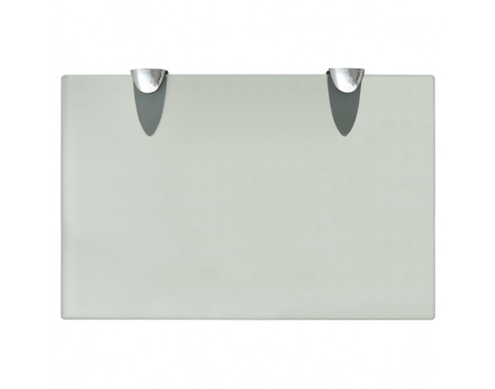 Sonata Подвижни рафтове, 2 бр, стъкло, 30x20 см, 8 мм