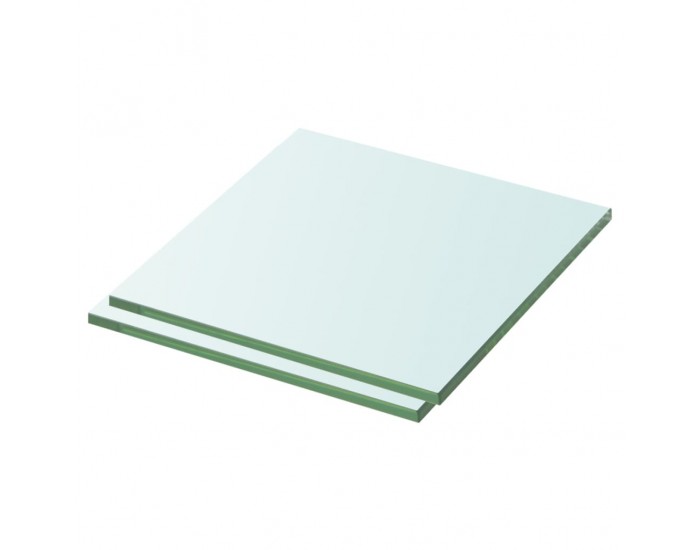 Sonata Рафтове, 2 бр, панели прозрачно стъкло, 30x30 см