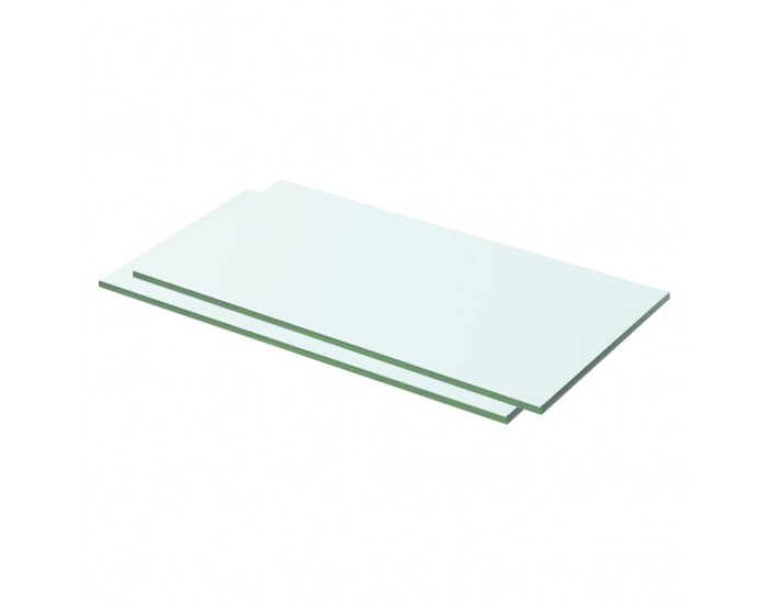 Sonata Рафтове, 2 бр, панели прозрачно стъкло, 50x20 см