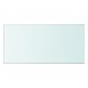 Sonata Рафтове, 2 бр, панели прозрачно стъкло, 60x30 см