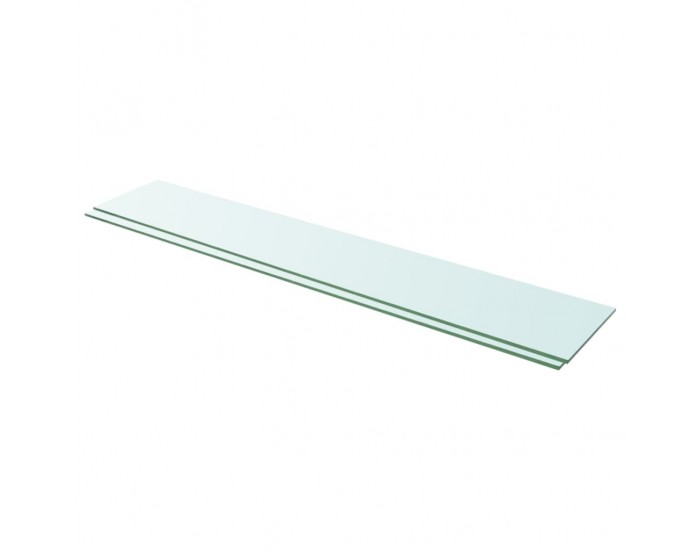 Sonata Рафтове, 2 бр, панели прозрачно стъкло, 110x20 см