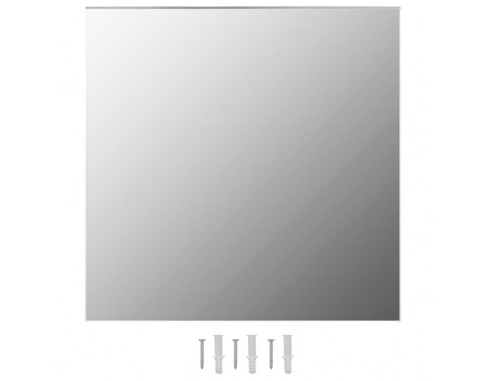 Sonata Стенни огледала, 2 бр, 60x60 см, квадратни, стъкло