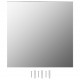 Sonata Стенни огледала, 2 бр, 60x60 см, квадратни, стъкло