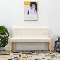 Sonata Пейка, 140 см, кремава, текстил - Мека мебел