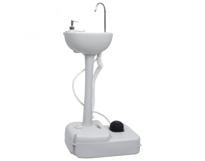 Sonata Преносима къмпинг мивка за ръце на стойка, сива, 20 л Sonata Преносима къмпинг мивка за ръце на стойка, сива, 20 л