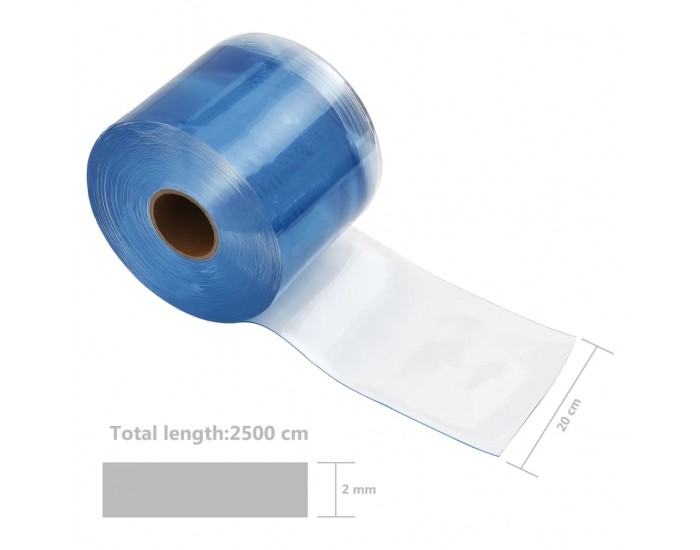 Sonata Ролка лентова завеса, PVC, 2 мм x 200 мм, 25 м