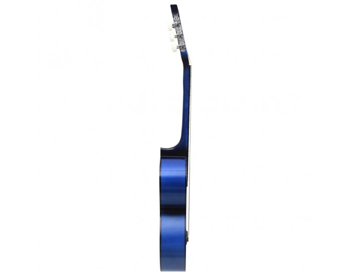 Sonata Класическа китара за начинаещи, синя, 4/4, 39", липово дърво
