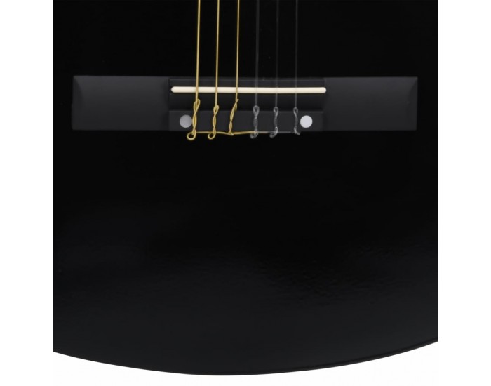 Sonata Комплект класическа китара за начинаещи 12 части черен 4/4 39"