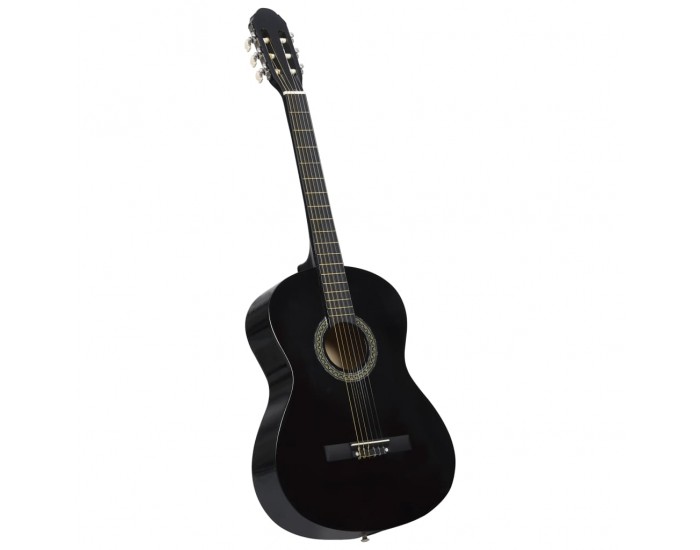 Sonata Комплект класическа китара за начинаещи 12 части черен 4/4 39"