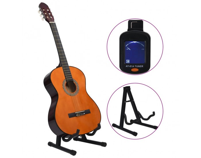 Sonata Комплект класическа китара за начинаещи от 12 части, 4/4, 39"