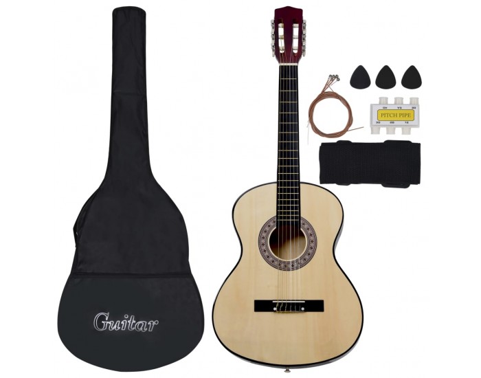 Sonata Комплект класическа китара за деца и начинаещи 8 части 3/4 36"