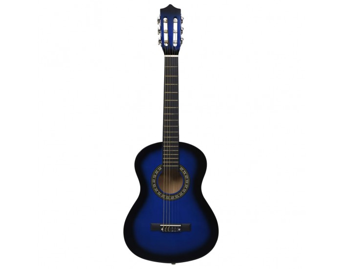 Sonata Класическа китара за начинаещи и деца, синя, 1/2, 34"