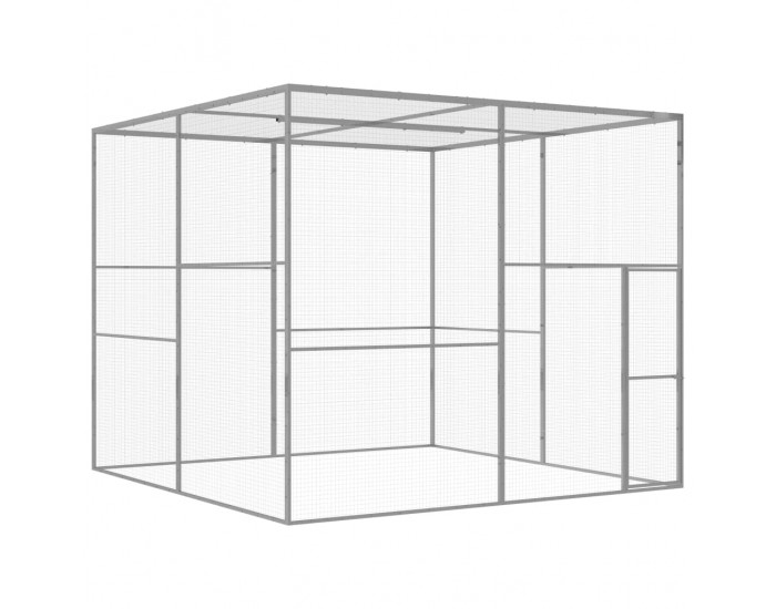 Sonata Клетка за котки 3x3x2,5 м поцинкована стомана